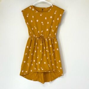 Tea Collection Mustard dress girls size 8